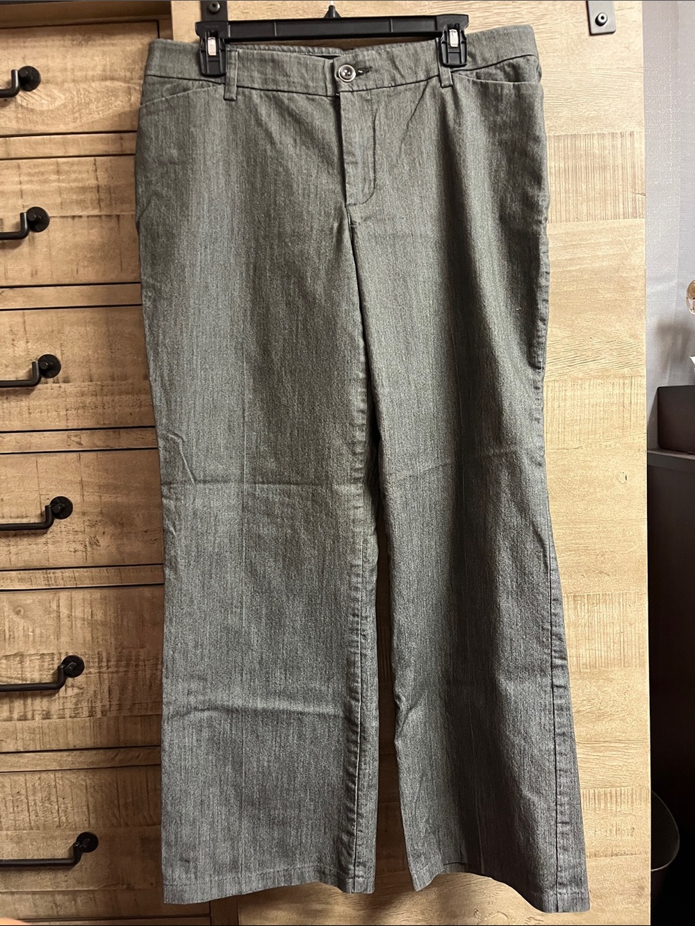 Lee Women's Olive Straight-Leg Pants